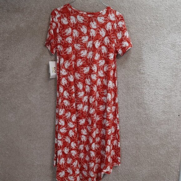 NWT‎ LuLaRoe Disney Micky  Carly Dress Size XS - Picture 5 of 11